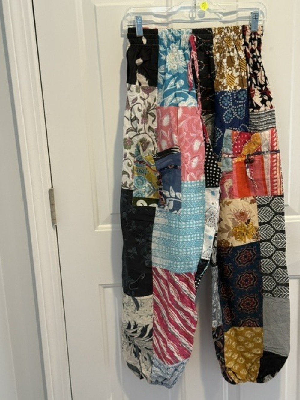 P4 P | Pol Patchwork Jogger Pants | Multi | One Size S-L